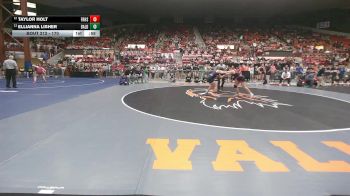 170 lbs Cons. Round 1 - Taylor Holt, Frontenac HS vs ElliAnna Lisher, Baldwin HS