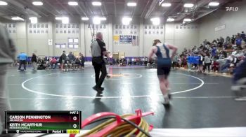 144 lbs Champ. Round 1 - Keith McArthur, Hendersonville vs Carson Pennington, Arlington