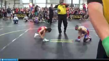 65 lbs Round 2 (4 Team) - Baran Stevens, Midwest Xtreme Wrestling vs Asher Fuller, Ares