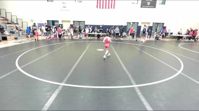 53 lbs Champ. Round 4 - Nelson Zwanziger, IA vs Lightning Whiterabbit, MN
