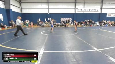 90 lbs Champ. Round 1 - Kael Warren, Suples vs Esiah Rios, Idaho Gold