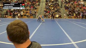 75 lbs Round 1 - Hendrick Bauer, Summit Wrestling Academy vs Zayne Ranvek, Kasson-Mantorville