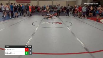 81 lbs Prelims - Chase Evans, Wisconsin Red MS vs Matthew Gould, Rhino MS