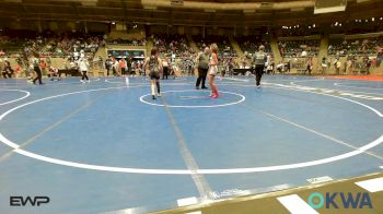 95 lbs Rr Rnd 5 - Francesca Hester, Runestone vs Chevy LamHo, Wagoner Takedown Club
