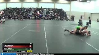 157 lbs Quarters & 1st Wb (16 Team) - Cade Meier, Campbellsville vs Jack Bass, Life University