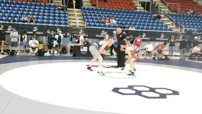 138 lbs Cons. Rd Of 64 - Damian Ramos Hernandez, Illinois vs Taten Adams, South Dakota