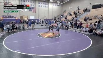 285 lbs Quarterfinal - Jonah Holcomb, Collierville vs Austin Cummings, Union County