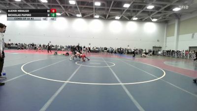 132 lbs Consi Of 64 #2 - Alexei Hidalgo, NC vs Nicholas Papiro, DE