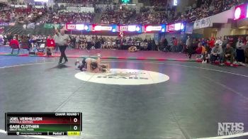 AA - 138 lbs Champ. Round 1 - Joel Vermillion, Missoula Sentinel vs Gage Clothier, Great Falls / MSDB