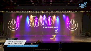 Dancin Bluebonnets - Karli Rogers [2023 Junior - Solo - Contemporary/Lyrical Day 1] 2023 GROOVE Dance Grand Nationals