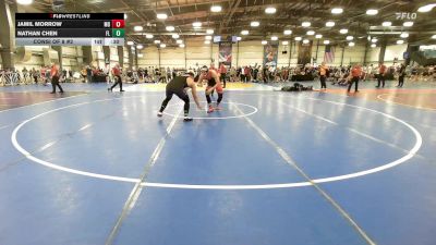 220 lbs Consi Of 8 #2 - Jamil Morrow, MD vs Nathan Chen, FL