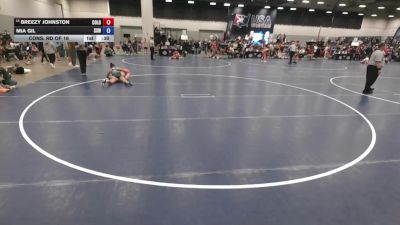135 lbs Cons. Rd Of 16 - Mia Gil, Surfside X Wrestling vs Breezy Johnston, Colorado