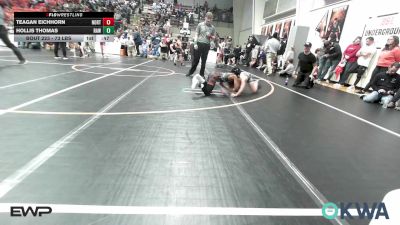 73 lbs Consi Of 4 - Teagan Eichhorn, Northeast Take Down Club vs Hollis Thomas, Raw