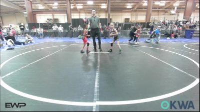 47-51 lbs Rr Rnd 2 - Jae'lynn Garcia, Duncan Demon Wrestling vs Aubrey Guajardo, Comanche Takedown Club