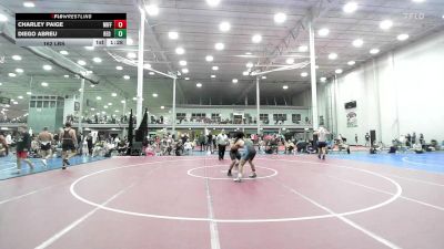 162 lbs Rr Rnd 1 - Charley Paige, Mifflinburg - HSAm vs Diego Abreu, Red Devil Wrestling Club - HSAm