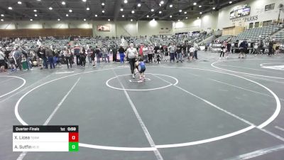 46 lbs Quarterfinal - Xander Licea, Team Viper vs Alison Sutfin, VC Outlaws