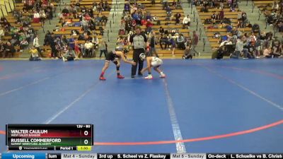 80 lbs Semifinal - Russell Commerford, Summit Wrestling Academy vs Walter Caulum, West Salem Bangor