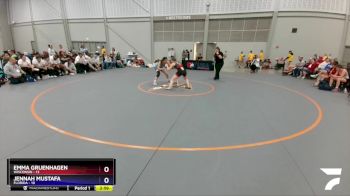 144 lbs Placement Matches (8 Team) - Emma Gruenhagen, Wisconsin vs Jennah Mustafa, Florida