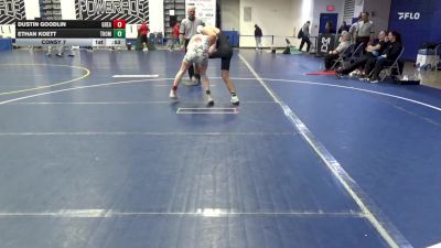 133 lbs Consy 7 - Dustin Goodlin, Greater Latrobe vs Ethan Koett, Thomas Jefferson