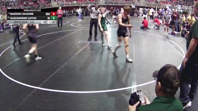 120 lbs Champ. Round 1 - Maddox Kilgore, Wrestling With Character vs Aleczander Luttig, Nebraska Boyz