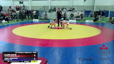 46kg 3rd Place Match - Claire Diome, Tritton Performance WC vs Leah Hancock, Mariposa WC