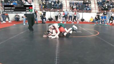 115_B lbs Round Of 16 - Bentley Ault, South Western vs Hunter Fry, Cocalico