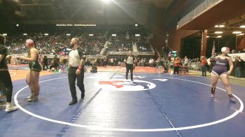 190 lbs Semifinal - Olivia Tanner, Pinedale vs Danika Harris, Glenrock