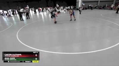 138 lbs Cons. Round 4 - Ross Davis, Victory Wrestling vs Carter Cajthaml, Immortal Athletics WC