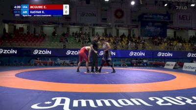 92 kg 1/8 Final - Evan Mcguire, United States vs Kanstantsin Kasyan, Individual Neutral Athletes