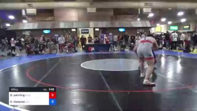 100 kg Quarters - Dylan Jahrling, Nevada vs Uriel Vasquez, California