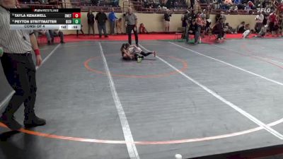 56_G lbs Consi Of 4 - Tayla Kenawell, Smethport vs Peyton Strittmatter, Bishop McCort