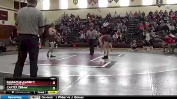 138 lbs 1st Place Match - Carter Straw, Independence vs Keegan Ellsworth, Union, La Porte City