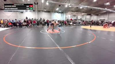 215 lbs Cons. Round 2 - Jackson Berg, Chaparral vs Oscar Reinhart, Platte Valley