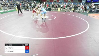 144 lbs Cons 16 #2 - Jake Miller, OK vs Zeno Moore, FL