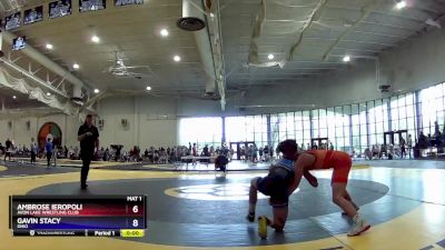 126 lbs 1st Place Match - Joseph Springer, Lake Erie Wrestling Club vs Luke Kaufman, Ohio