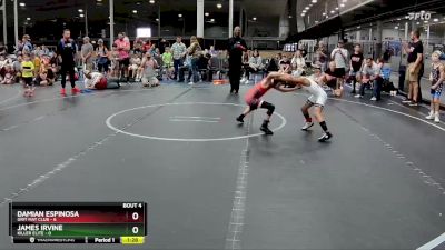 52 lbs Placement (4 Team) - James Irvine, Killer Elite vs Damian Espinosa, Grit Mat Club