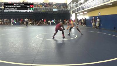 174 lbs Champ. Round 1 - Nathan Urbani, Sierra College vs Wendell Mitchell, Mt. San Antonio College