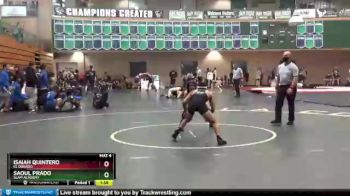 113 lbs Semifinal - Isaiah Quintero, El Dorado vs Saoul Prado, Slam Academy