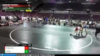 W-117 lbs 4th Wrestleback (16 Team) - Margaret Buurma, Michigan vs Isabell Ortiz, Kansas