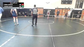 113 lbs Round Of 16 - Emma Gordon, South Windsor vs Robert Barry, Danbury