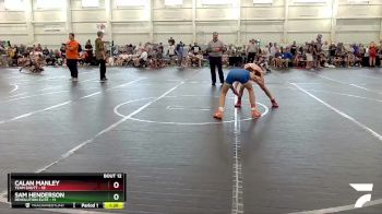 105 lbs Round 4 (6 Team) - Sam Henderson, Revolution Elite vs Calan Manley, Team Shutt