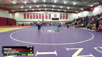 149 lbs Cons. Round 4 - William Wareham, Fresno State NCWA vs Evan Roy, Victor Valley College