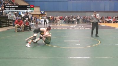 2 - 132 lbs Quarterfinal - Aiden Lawson, Central vs Ben Knight, Patrick County