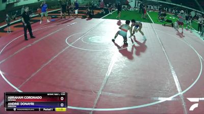 120 lbs Semifinal - Abraham Coronado, Nevada vs Andrei Donayri, Oregon