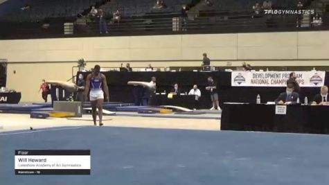 Will Howard - Floor, Lakeshore Academy of Art Gymnastics - 2021 USA Gymnastics Development Program National Championships