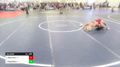 138 lbs Semifinal - Justin Beauvais, Grindhouse WC vs Izayah Magdaleno, Titans WC