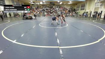 120 lbs Cons. Round 1 - Sryia Kushawa, University vs Frida Rojas, Whittier