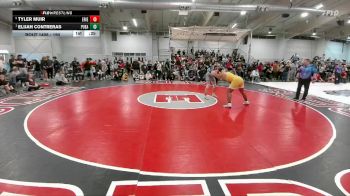 190 lbs Cons. Semi - Tyler Muir, Erie vs Elijah Contreras, Pueblo East
