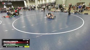 126 lbs Cons. Round 3 - Brayden Dobbertin, Chatfield Wrestling Club vs Tristan Stoeser, Berge Elite Wrestling Academy