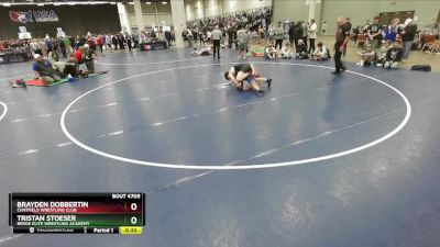 126 lbs Cons. Round 3 - Brayden Dobbertin, Chatfield Wrestling Club vs Tristan Stoeser, Berge Elite Wrestling Academy